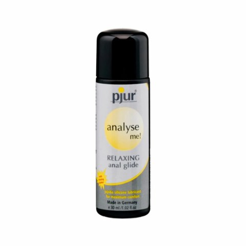 Odprężający silikonowy lubrykant analny - Pjur Analyse Me Relaxing Silicone 30 ml Pjur