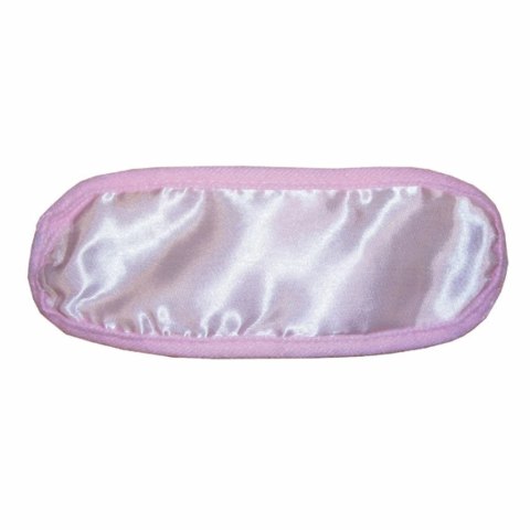 Opaska na oczy jasnoróżowa - S&M Satin Blindfold Light Pink Sex&Mischief