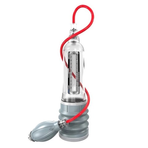 Pompka powiększająca penisa + zestaw akcesoriów - Bathmate Hydroxtreme9 Crystal Clear Bathmate
