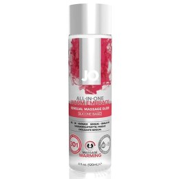 Rozgrzewający żel do masażu - System JO All-In-One Massage Glide Warming 120 ml System Jo