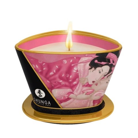 Świeca do masażu - Shunga Massage Candle Rose Petals 170 ml Shunga Świeca do masażu - Shunga Massage Candle Rose Petals 170 ml Shunga
