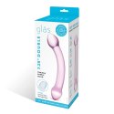 Szklane dildo - Glas Double Trouble Purple Glas