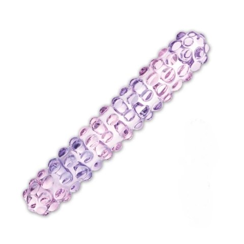 Szklane dildo - Glas Purple Rose Nubby Glas Szklane dildo - Glas Purple Rose Nubby Glas