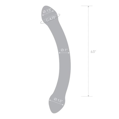 Szklane dildo - Glas Red Head Glas Szklane dildo - Glas Red Head Glas