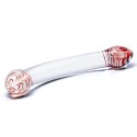 Szklane dildo - Glas Red Head Glas