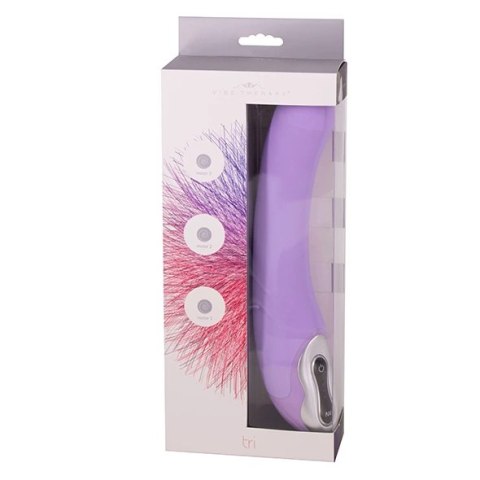 Wibrator - Vibe Therapy Tri Purple Vibe Therapy Wibrator - Vibe Therapy Tri Purple Vibe Therapy