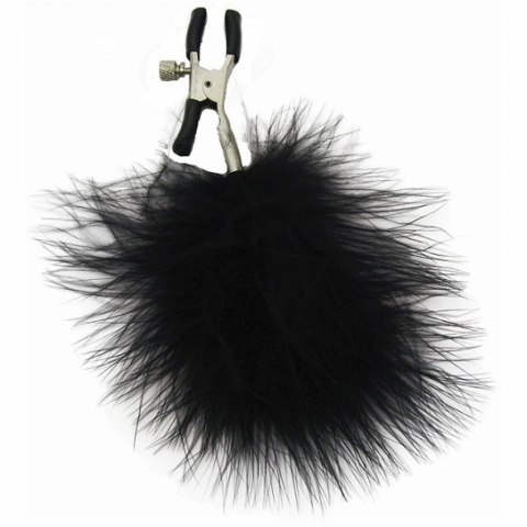 Zaciski na sutki - S&M Feathered Nipple Clamps Sex&Mischief Zaciski na sutki - S&M Feathered Nipple Clamps Sex&Mischief