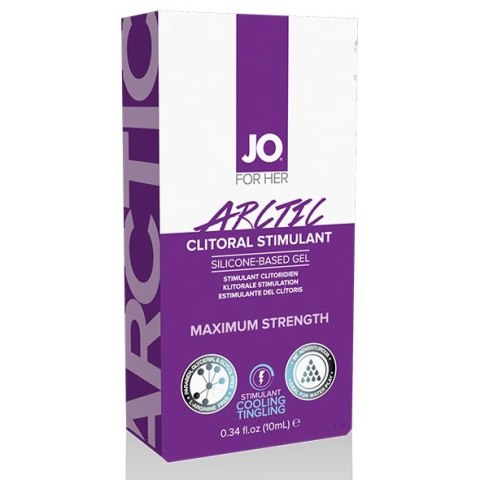 Żel stymulujący intensywny - System JO Clitoral Stimulant Cooling Arctic 10 ml System Jo