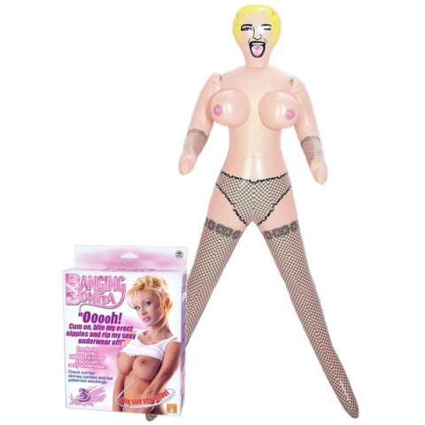 Banging Bonita - Dmuchana Lalka Bonita Blondynka Z 3 Dziurkami Kemis Banging Bonita - Dmuchana Lalka Bonita Blondynka Z 3 Dziurkami Kemis