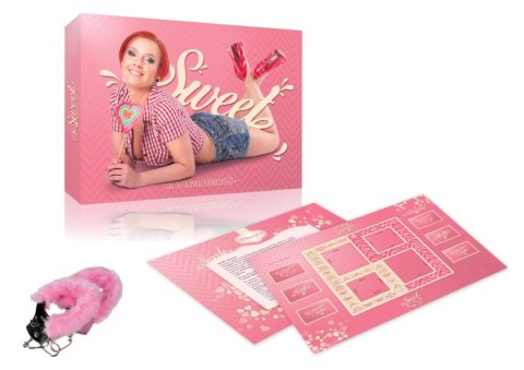 Gra Ertoyczna Dla Par - Sweet Z Kajdankami Planszą I Kartami Kemis Gra Ertoyczna Dla Par - Sweet Z Kajdankami Planszą I Kartami Kemis