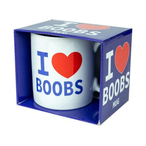 I love Boobs - Kubek Z Napisem I love Boobs Kemis I love Boobs - Kubek Z Napisem I love Boobs Kemis