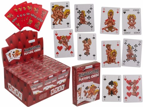 Kamasutra - Karty Do Gry Z Pozycjami Miłosnymi 54 Karty Kemis