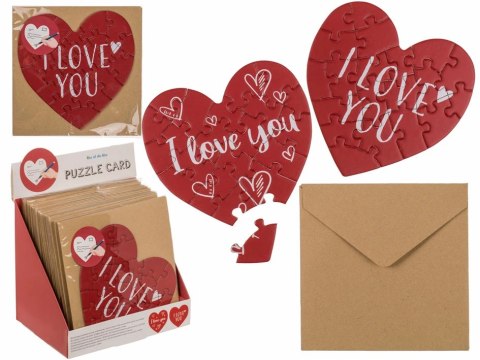 Karta Prezentowa Puzzle w Kształcie Serca - Wyjątkowy Sposób na Wyznanie Miłości Kemis Karta Prezentowa Puzzle w Kształcie Serca - Wyjątkowy Sposób na Wyznanie Miłości Kemis