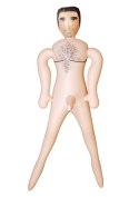 Lalka BOSS - Lalka Dmuchana Szef Z 20 Cm Penisem I Owłosioną Klatą Kemis