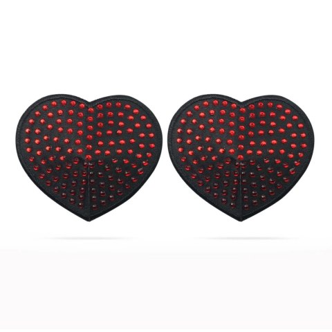 Lovetoy - Nakładki Na Sutki Wielokrotnego Użytku Diamentowe Serca 2szt Kemis Lovetoy - Nakładki Na Sutki Wielokrotnego Użytku Diamentowe Serca 2szt Kemis
