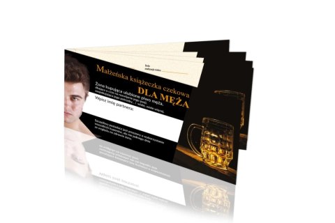 Małżeńska Książeczka Czekowa (Kupony) - Dla Męża Kemis Małżeńska Książeczka Czekowa (Kupony) - Dla Męża Kemis