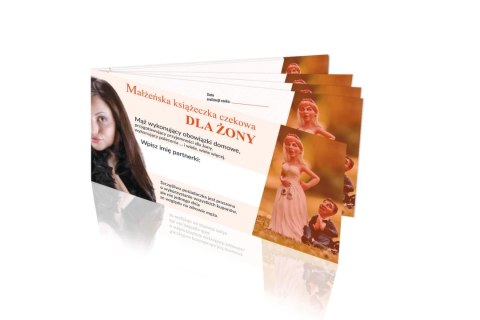 Małżeńska Książeczka Czekowa (Kupony) - Dla Żony Kemis Małżeńska Książeczka Czekowa (Kupony) - Dla Żony Kemis