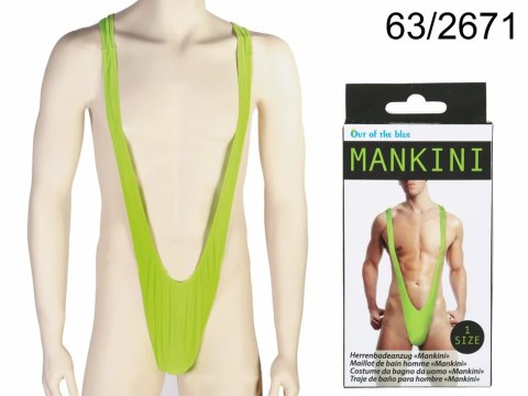 Mankini - Męski Kostium Kąpielowy ,,Strój Borata" Zielony Kemis Mankini - Męski Kostium Kąpielowy ,,Strój Borata" Zielony Kemis