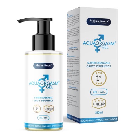 Medica-Group - Aqua Orgasm Gel - Na Pobudzenie Orgazmu 150 ML Medica-Group Medica-Group - Aqua Orgasm Gel - Na Pobudzenie Orgazmu 150 ML Medica-Group