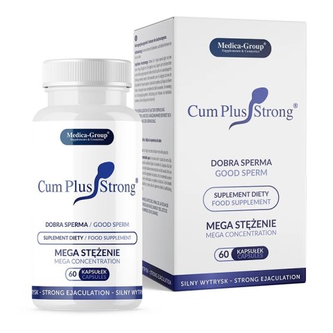 Medica-Group - Cum Plus Strong Na Poprawę Smaku Nasienia Oraz Silny Wytrysk 60 Kapsułek Medica-Group