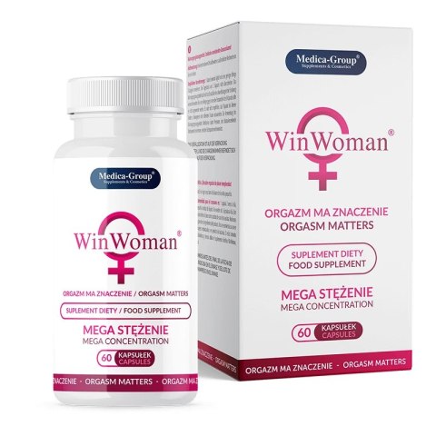 Medica-Group - Winwoman Kapsułki Na Pobudzenie Orgazmu U Kobiet 60 Kapsułek Medica-Group