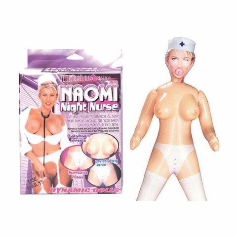 NAOMI - Dmuchana Lalka NAOMI Seksowna Pielęgniarka Z 3 Otworami Kemis NAOMI - Dmuchana Lalka NAOMI Seksowna Pielęgniarka Z 3 Otworami Kemis
