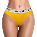 Niegrzeczne Wibrujące Stringi - Stringi BITCH Z Ukrytym Wibratorem M/L Kemis