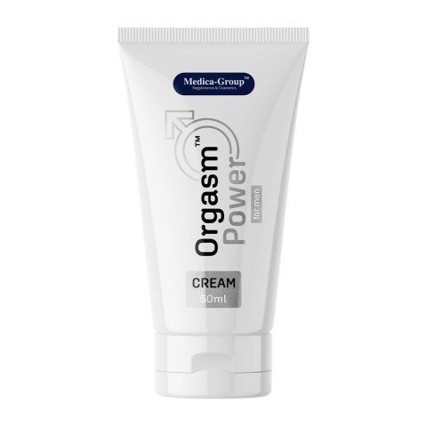 Orgasm Power For Men Cream 50 Ml - Krem Intymny Na Mocną I Długą Erekcję Medica-Group