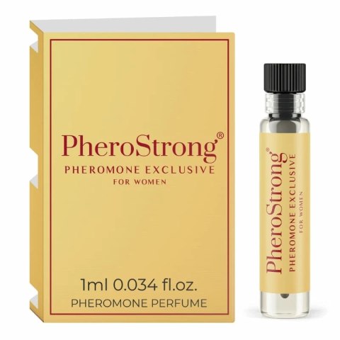 PheroStrong Pheromone EXCLUSIVE for Women - Perfumy Z Feromonami Dla Kobiet Na Podniecenie Mężczyzn 1ml PheroStrong