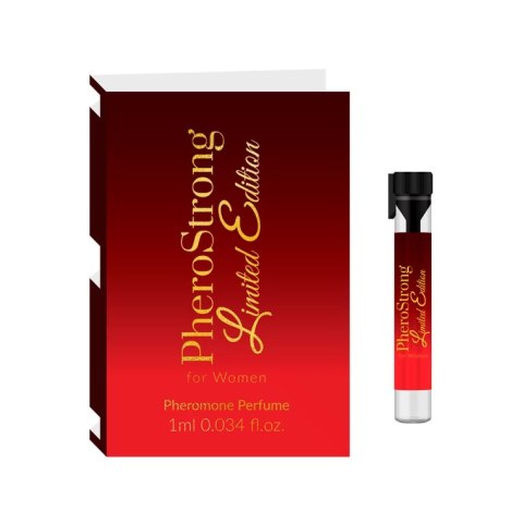 PheroStrong Pheromone Limited Edition for Women - Perfumy Z Feromonami Dla Kobiet Na Podniecenie Mężczyzn 1ml PheroStrong PheroStrong Pheromone Limited Edition for Women - Perfumy Z Feromonami Dla Kobiet Na Podniecenie Mężczyzn 1ml PheroStrong