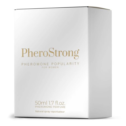 PheroStrong Pheromone Popularity for Women - Perfumy Z Feromonami Dla Kobiet Na Podniecenie Mężczyzn 50ml PheroStrong PheroStrong Pheromone Popularity for Women - Perfumy Z Feromonami Dla Kobiet Na Podniecenie Mężczyzn 50ml PheroStrong