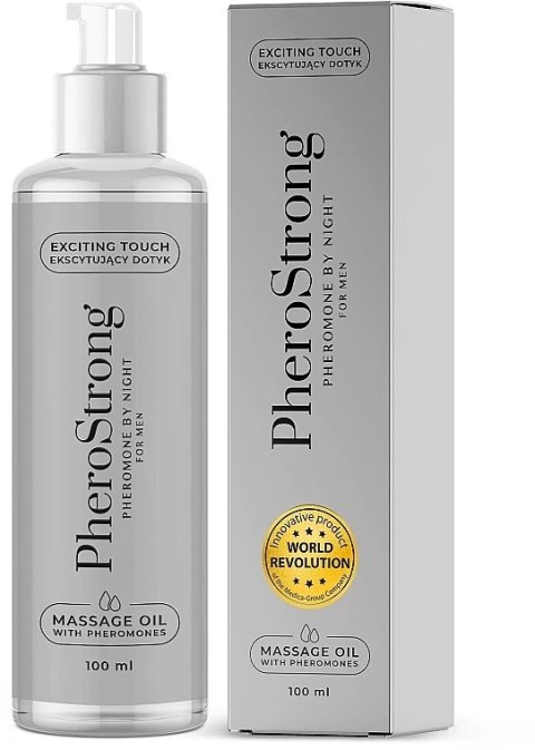 Pherostrong By Night For Men Massage Oil - Do Masażu Mężczyzn Z Feromonami Podniecającymi Kobiety 100 ML Medica-Group Pherostrong By Night For Men Massage Oil - Do Masażu Mężczyzn Z Feromonami Podniecającymi Kobiety 100 ML Medica-Group