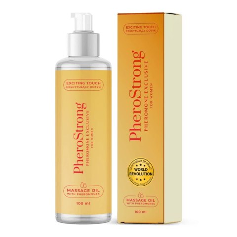 Pherostrong Exclusive For Women Massage Oil - Do Masażu Kobiet Z Feromonami Podniecającymi Mężczyzn 100 ML Medica-Group Pherostrong Exclusive For Women Massage Oil - Do Masażu Kobiet Z Feromonami Podniecającymi Mężczyzn 100 ML Medica-Group