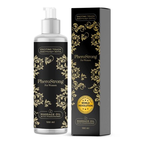Pherostrong For Women Massage Oil - Do Masażu Kobiet Z Feromonami Podniecającymi Mężczyzn 100 ML Medica-Group Pherostrong For Women Massage Oil - Do Masażu Kobiet Z Feromonami Podniecającymi Mężczyzn 100 ML Medica-Group