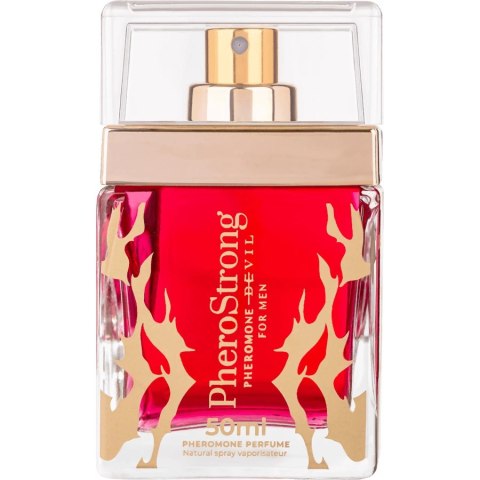 Pherostrong Pheromone Devil For Men - Perfumy Z Feromonami Dla Mężczyzn Na Podniecenie Kobiet 50 ML PheroStrong Pherostrong Pheromone Devil For Men - Perfumy Z Feromonami Dla Mężczyzn Na Podniecenie Kobiet 50 ML PheroStrong