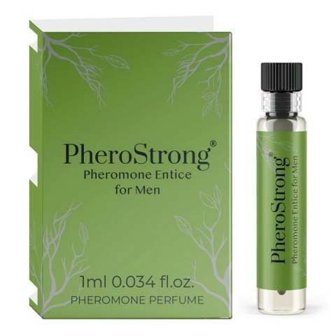 Pherostrong Pheromone Entice For Men - Perfumy Z Feromonami Dla Mężczyzn Na Podniecenie Kobiet 1 ML PheroStrong