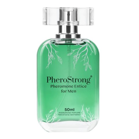 Pherostrong Pheromone Entice For Men - Perfumy Z Feromonami Dla Mężczyzn Na Podniecenie Kobiet 50 ML PheroStrong Pherostrong Pheromone Entice For Men - Perfumy Z Feromonami Dla Mężczyzn Na Podniecenie Kobiet 50 ML PheroStrong