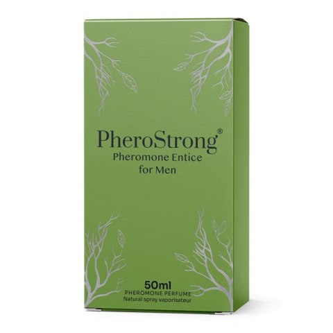Pherostrong Pheromone Entice For Men - Perfumy Z Feromonami Dla Mężczyzn Na Podniecenie Kobiet 50 ML PheroStrong Pherostrong Pheromone Entice For Men - Perfumy Z Feromonami Dla Mężczyzn Na Podniecenie Kobiet 50 ML PheroStrong