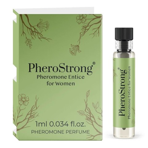 Pherostrong Pheromone Entice For Women - Perfumy Z Feromonami Dla Kobiet Na Podniecenie Mężczyzn 1 ML PheroStrong