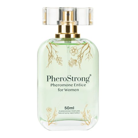 Pherostrong Pheromone Entice For Women - Perfumy Z Feromonami Dla Kobiet Na Podniecenie Mężczyzn 50 ML PheroStrong Pherostrong Pheromone Entice For Women - Perfumy Z Feromonami Dla Kobiet Na Podniecenie Mężczyzn 50 ML PheroStrong