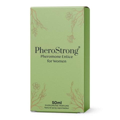 Pherostrong Pheromone Entice For Women - Perfumy Z Feromonami Dla Kobiet Na Podniecenie Mężczyzn 50 ML PheroStrong Pherostrong Pheromone Entice For Women - Perfumy Z Feromonami Dla Kobiet Na Podniecenie Mężczyzn 50 ML PheroStrong