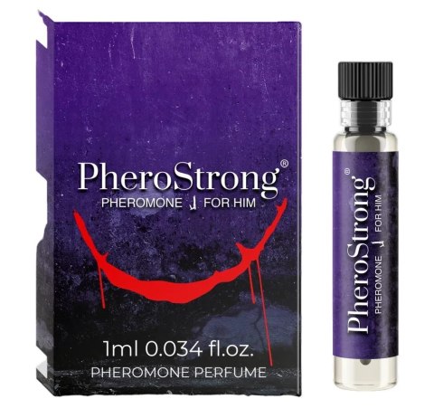 Pherostrong Pheromone J For Him - Perfumy Z Feromonami Dla Mężczyzn Na Podniecenie Kobiet 1 ML PheroStrong Pherostrong Pheromone J For Him - Perfumy Z Feromonami Dla Mężczyzn Na Podniecenie Kobiet 1 ML PheroStrong