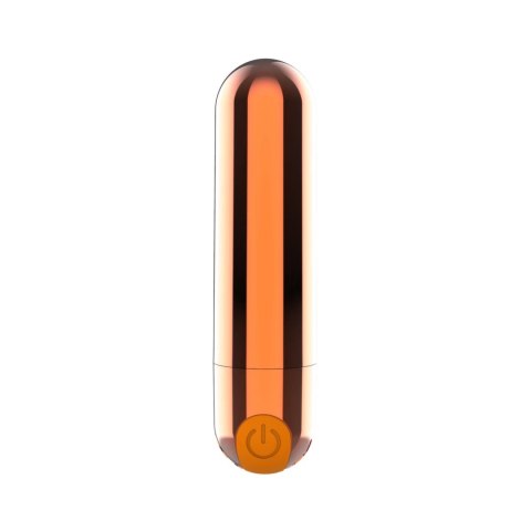 Power Bullet - Mini Wibrator Pocisk 8 cm Różowe Złoto Kemis