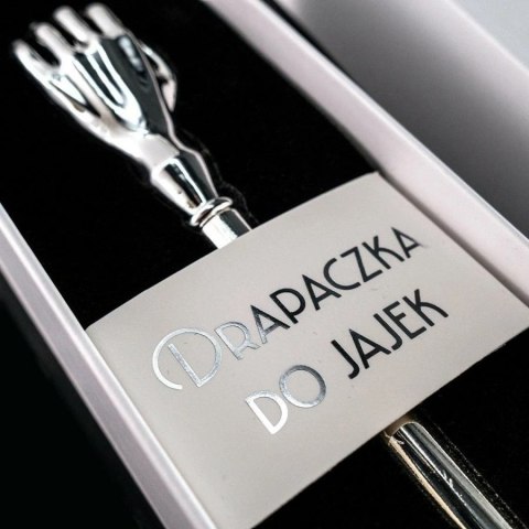 Prezent Poniżej Pasa - Drapaczka Do Jajek Metalowa 23 cm Kemis Prezent Poniżej Pasa - Drapaczka Do Jajek Metalowa 23 cm Kemis