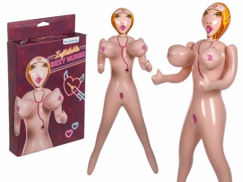 Sexy Nurse - Dmuchana Lalka W Kształcie Sexownej Pielęgniarki 155 cm Kemis