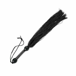 Średni, gumowy bicz - S&M Medium Rubber Whip Black Sex&Mischief