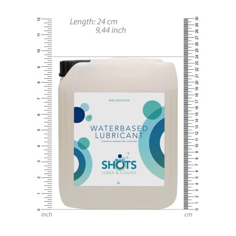 Waterbased Lubricant - 1.3 gal / 5 l Shots Lubes Liquids by Shots Waterbased Lubricant - 1.3 gal / 5 l Shots Lubes Liquids by Shots