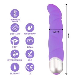 Wibrator - FeelzToys Gino Purple FeelzToys