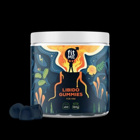 Żelki Libido Gummies dla mężczyzny 180g Fitme Żelki Libido Gummies dla mężczyzny 180g Fitme