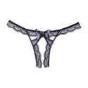Allure - Stringi koronkowe z otwartym kroczem - Rozmiar Uniwersalny Allure